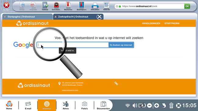 zoeken op internet