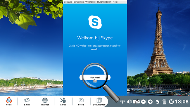 open skype